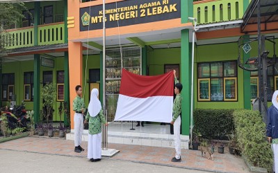MTs Negeri 2 Lebak Gelar Upacara Khidmat Peringati Hari Sumpah Pemuda 2026